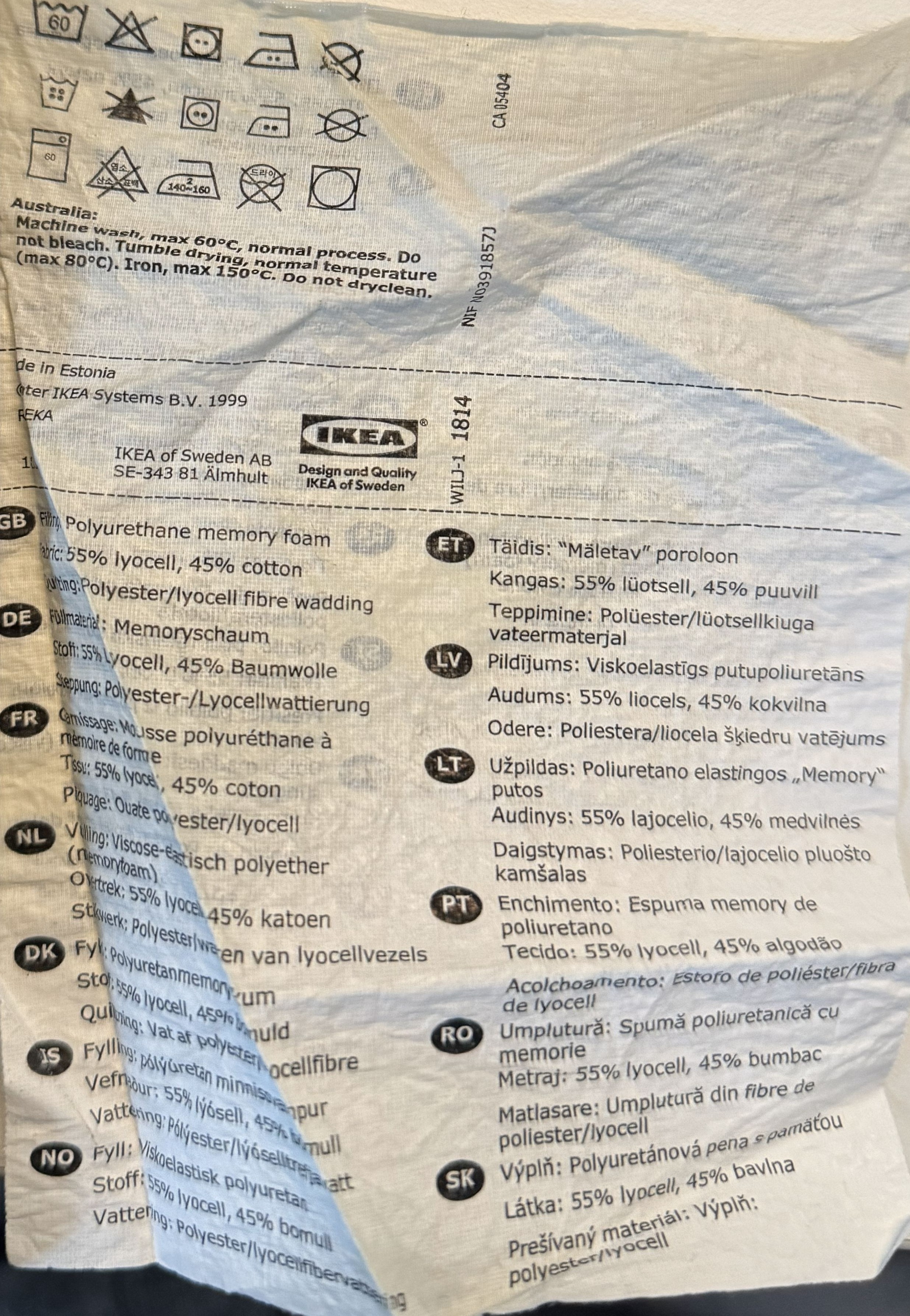 ikea 502.698.35 枕套